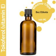 Olej Bazowy z Witaminą E (Tocopherol) 100 ml - BEZ ETYKIETY