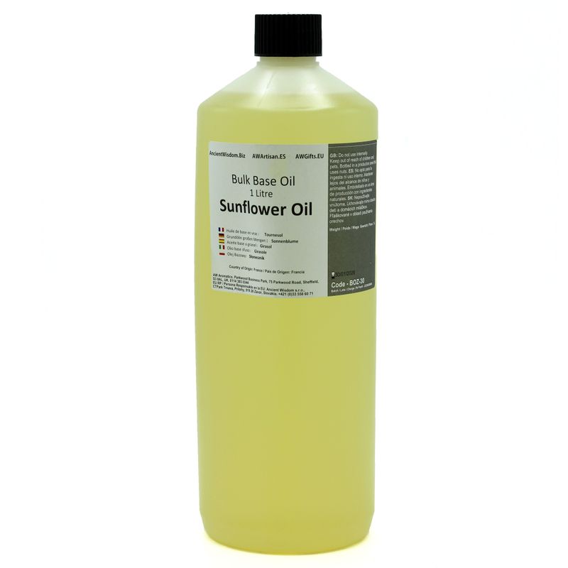 Olej Bazowy Słonecznikowy 1 l