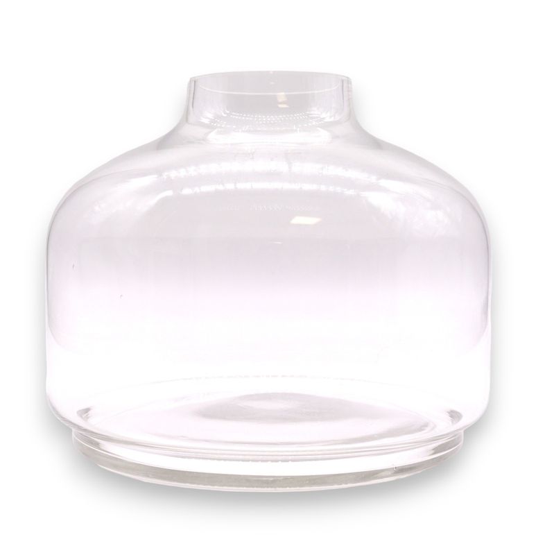 Bardzo Duże Terrarium z Kulą na Ciemnym Drewnie Tungowym - 23x23 cm