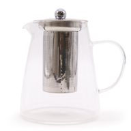 Szklany Dzbanek z Zaparzaczem - Kolba - 950 ml