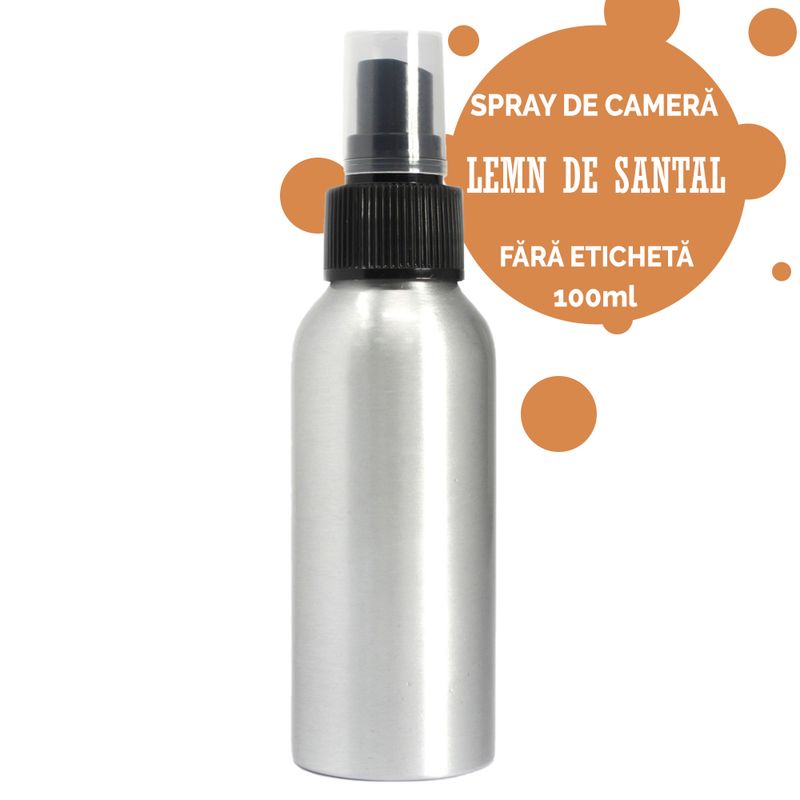 Spray Zapachowy 100 ml - Drzewo Sandałowe - BEZ ETYKIETY
