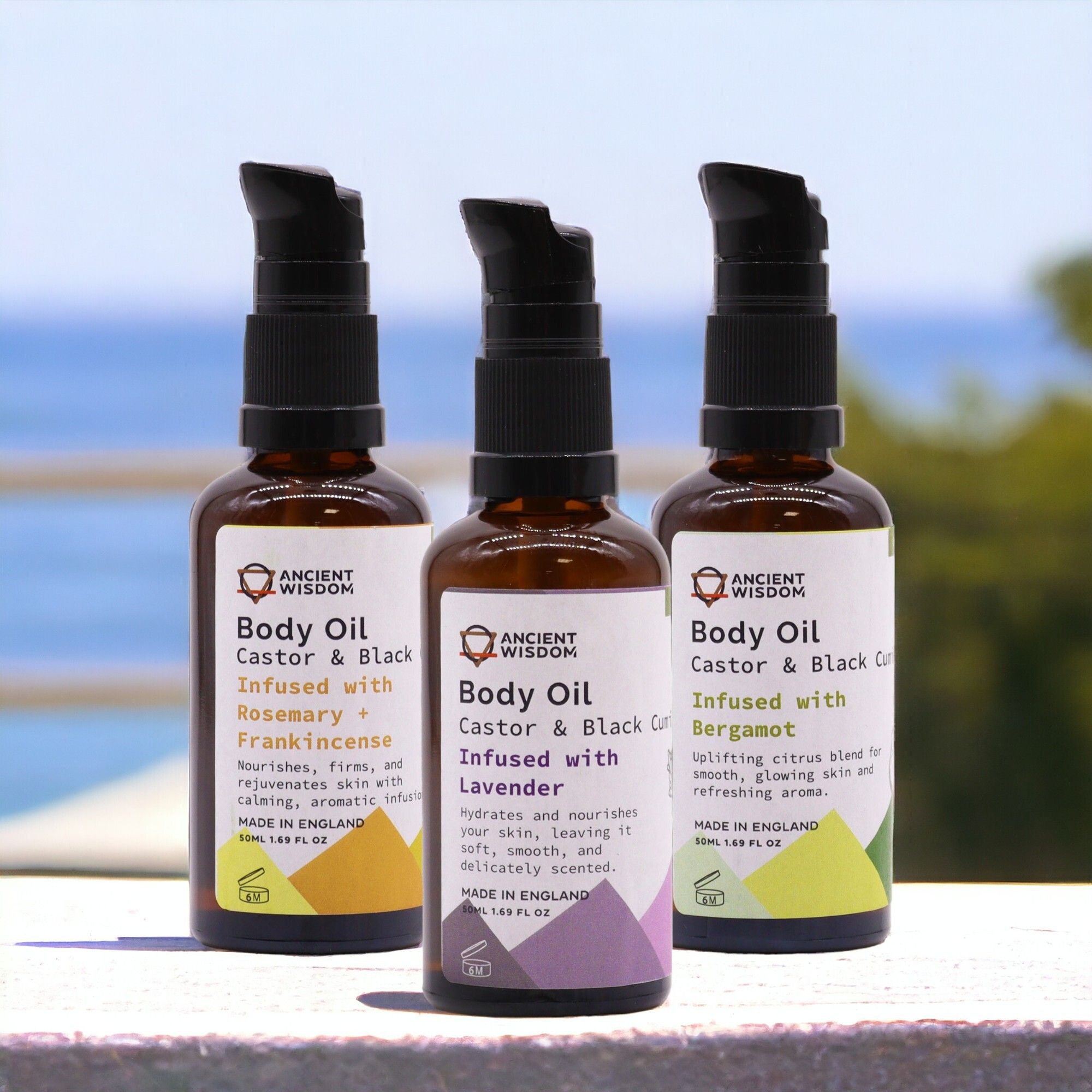 Organiczne Olejki do Ciała 50 ml