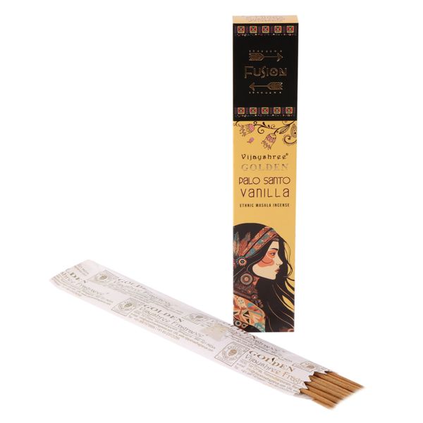 Kadzidełka Golden Fusion 15 g - Palo Santo i Wanilia