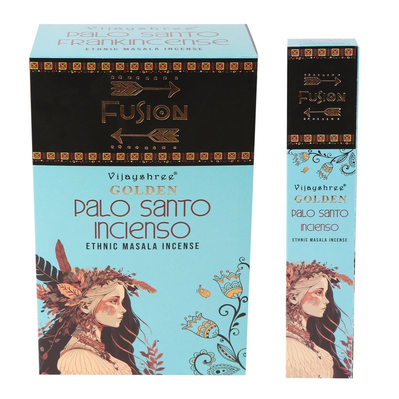 Kadzidełka Golden Fusion 15 g - Palo Santo i Kadzidło