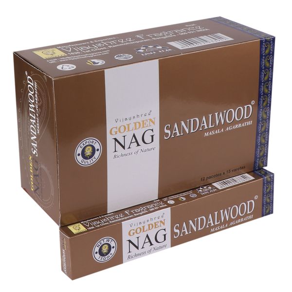 Kadzidełka Golden Nag 15 g - Drzewo Sandałowe
