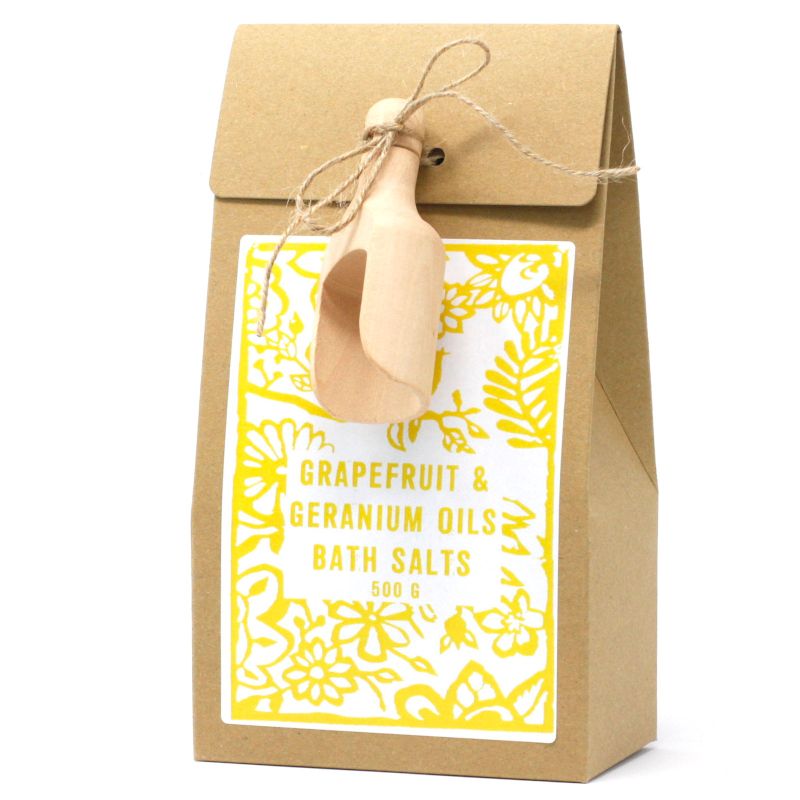 Himalajska Sól do Kąpieli z Grejpfrutem i Geranium 500 g