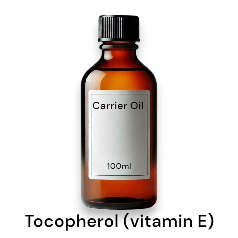 Olej Bazowy z Witaminą E (Tocopherol) 100 ml - BEZ ETYKIETY