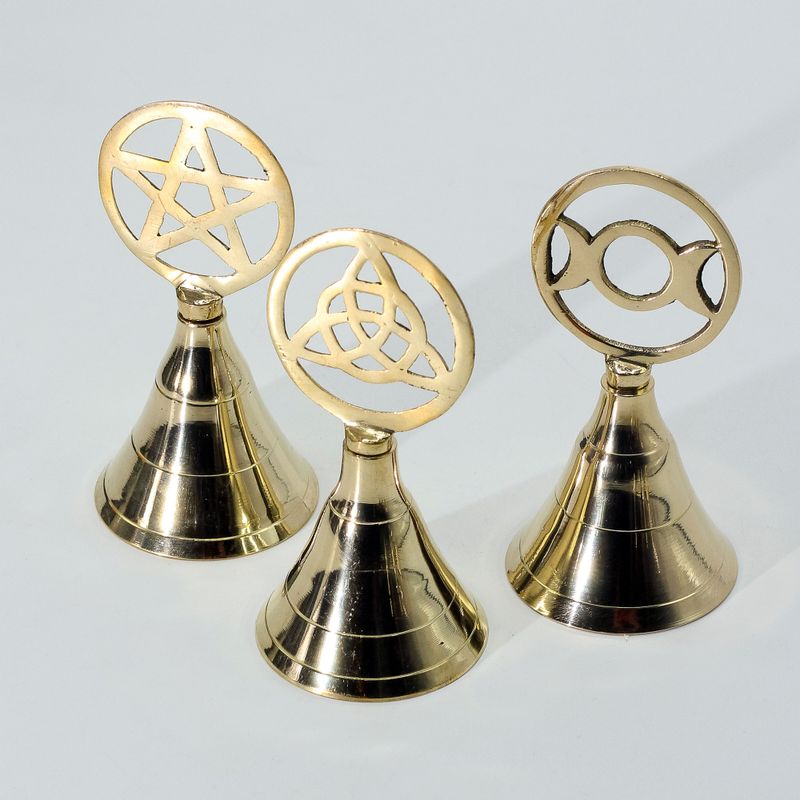 Dzwonek Mosiężny Ołtarzowy - Pentagram