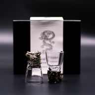 Zestaw 6 Kieliszków Bottom Up (50 ml) - Dzikie Leśne Stworzenia