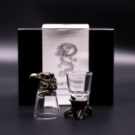 Zestaw 6 Kieliszków Bottom Up (50 ml) - Dzikie Leśne Stworzenia