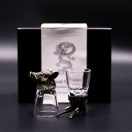 Zestaw 6 Kieliszków Bottom Up (50 ml) - Dzikie Leśne Stworzenia