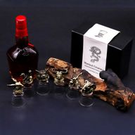 Zestaw 6 Kieliszków Bottom Up (50 ml) - Mistyczne Stworzenia