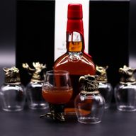 Zestaw 6 Kieliszków Bottom Up (100 ml) - Dzikie Leśne Stworzenia