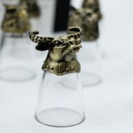 Zestaw 12 Kieliszków Bottom Up (25ml) - Leśne i Mistyczne Stworzenia
