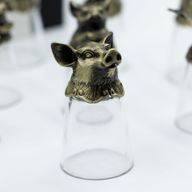 Zestaw 12 Kieliszków Bottom Up (25ml) - Chińskie Zwierzęta Zodiaku