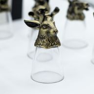 Zestaw 12 Kieliszków Bottom Up (25ml) - Chińskie Zwierzęta Zodiaku