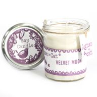 220 g Świeczka Sojowa Jam Jar - Velvet Moon