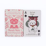 Karty do Gry i Wyroczni - Koty Szczęścia Maneki Neko