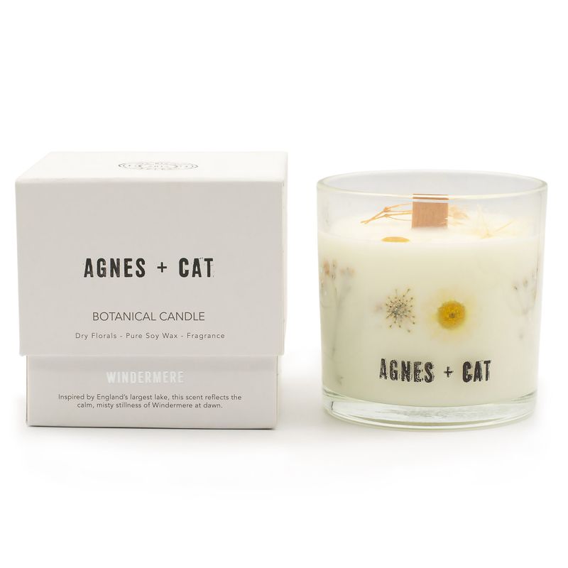 Świeca Sojowa Botaniczna Agnes+Cat - Windermere