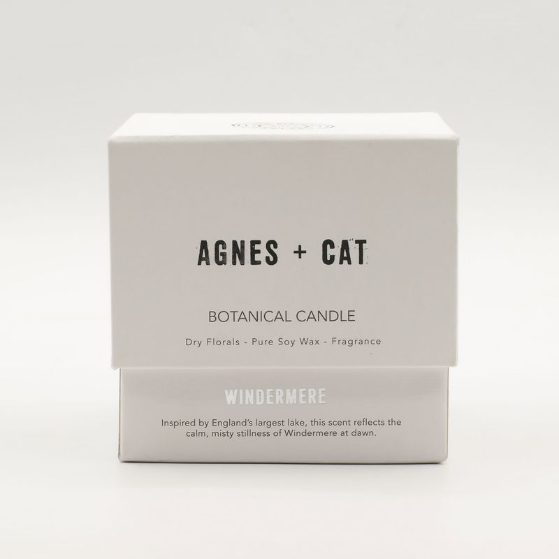 Świeca Sojowa Botaniczna Agnes+Cat - Windermere