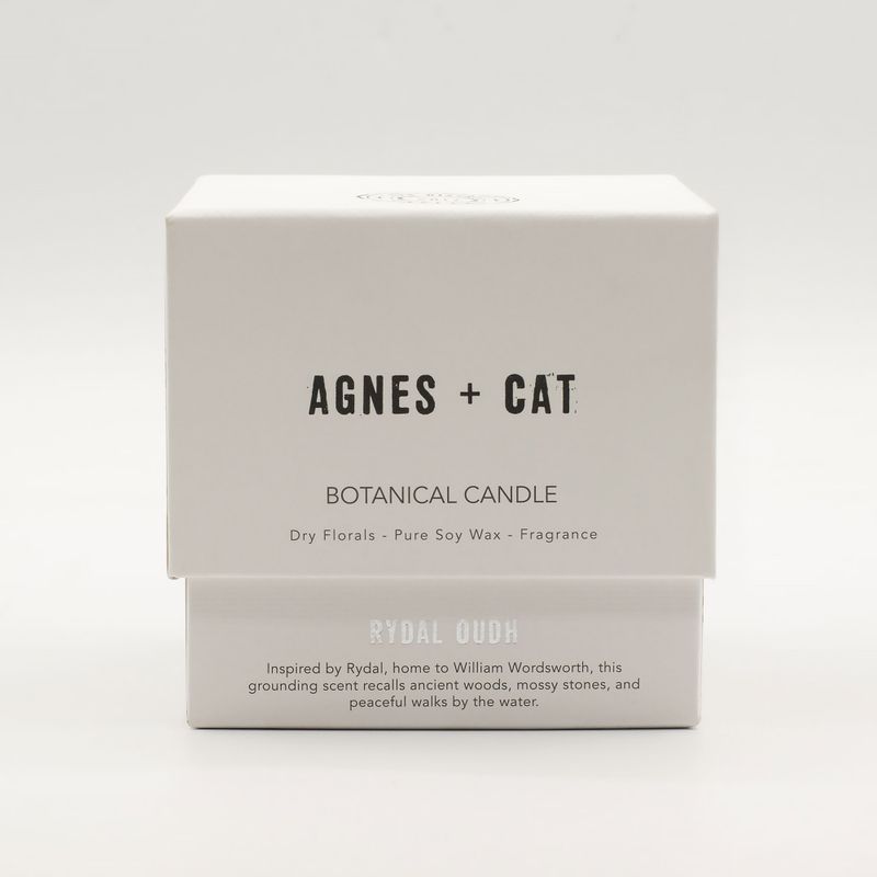 Świeca Sojowa Botaniczna Agnes+Cat - Rydal Oudh