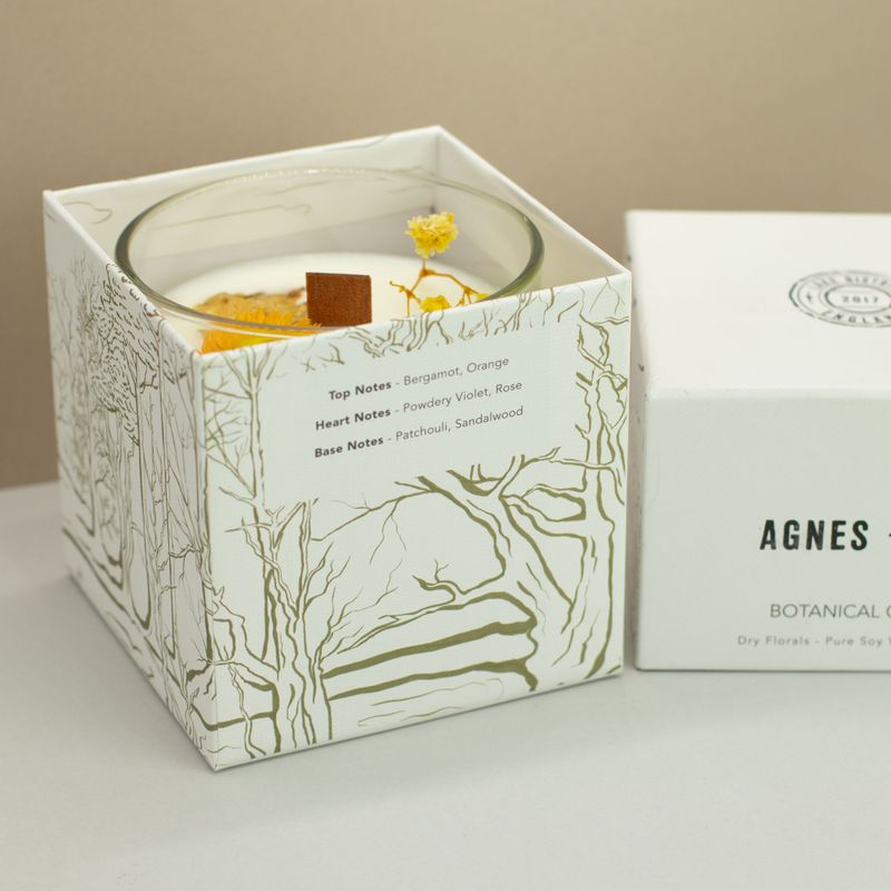 Świeca Sojowa Botaniczna Agnes+Cat - Rydal Oudh