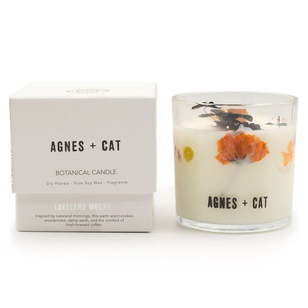 Świeca Sojowa Botaniczna Agnes+Cat - Lakeland Mocha