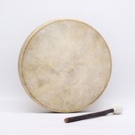 Bęben Szamański Duch Wilka z Pałeczką 40 cm - Dostrajalny
