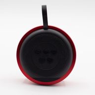 Czerwony Mini Głośnik ze Wzorem Mandali
