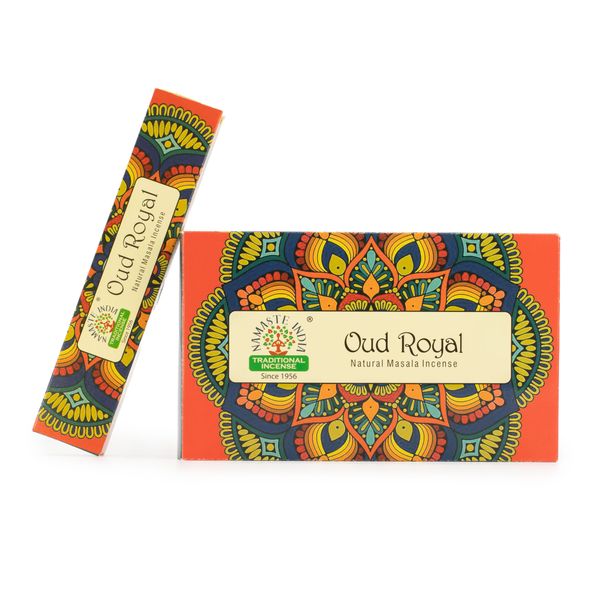Kadzidełka Masala Namaste Mandala - Królewski Oud