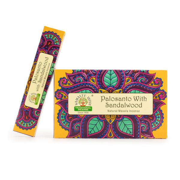 Kadzidełka Masala Namaste Mandala - Palo Santo i Drzewo Sandałowe