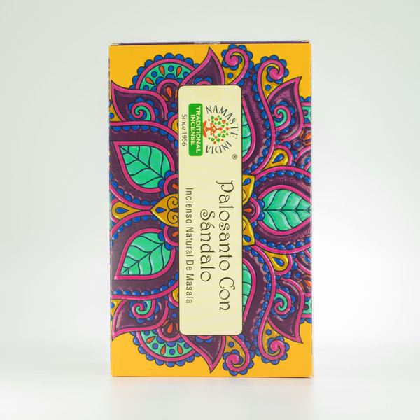 Kadzidełka Masala Namaste Mandala - Palo Santo i Drzewo Sandałowe