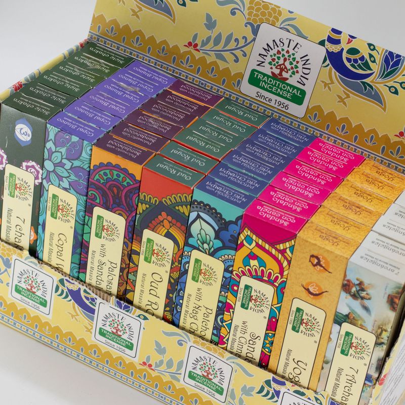 Kadzidełka Masala Namaste Mandala (09-16) - Zestaw Startowy nr 2
