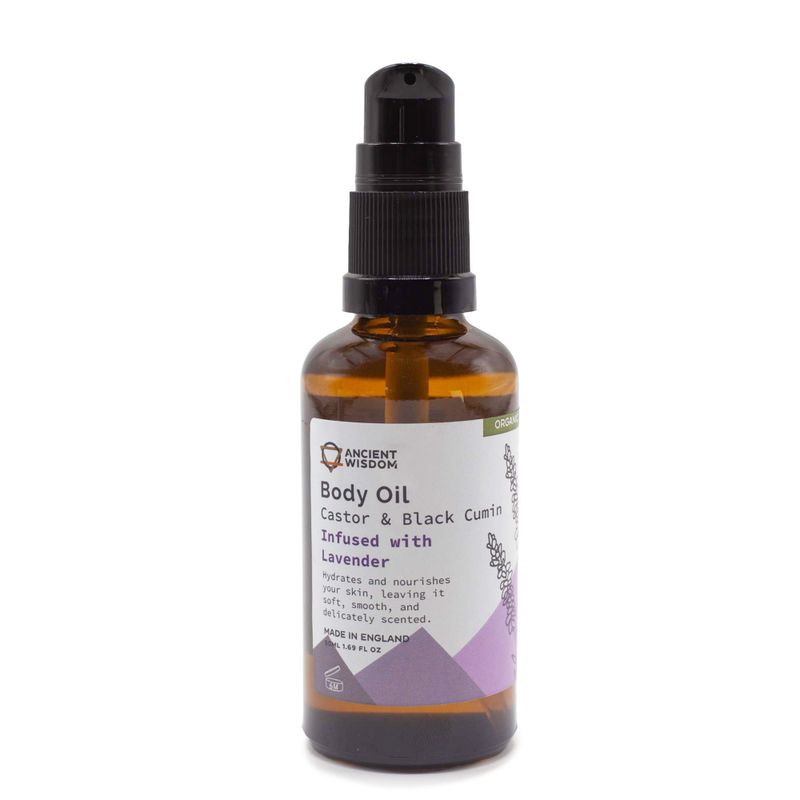Organiczny Olejek do Ciała 50 ml - Lawenda