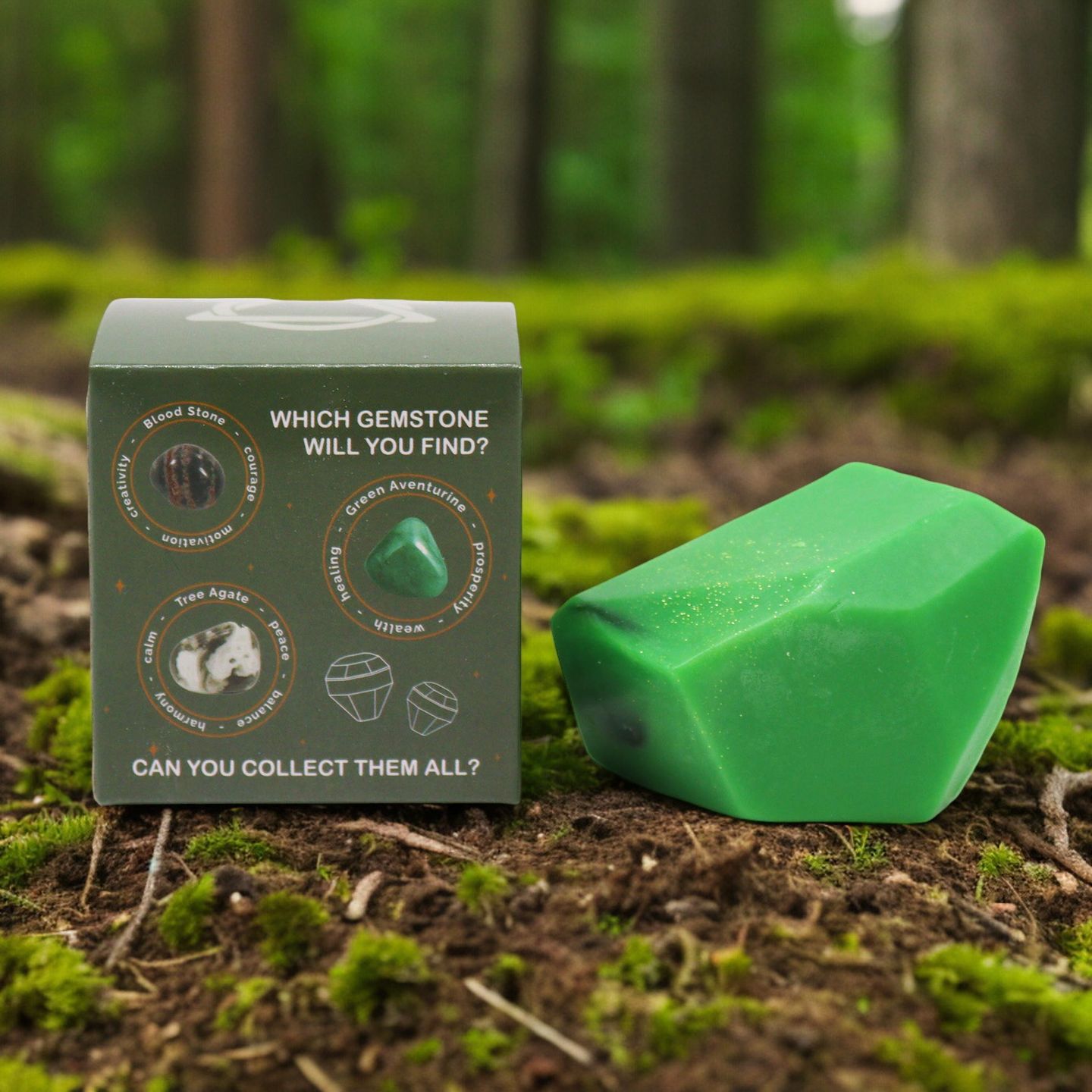 Mydła Cztery Żywioły z Kamieniami Naturalnymi