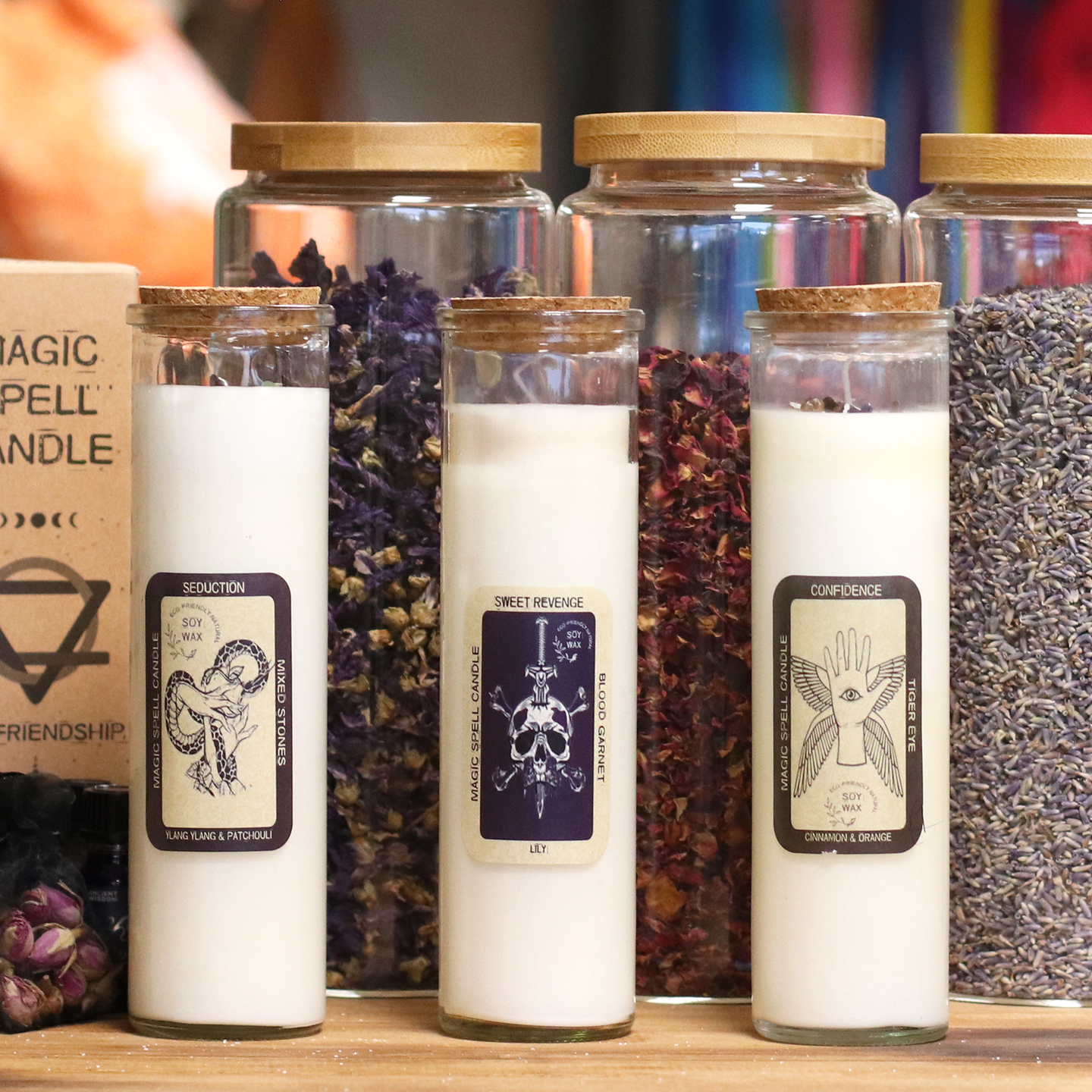 Świece Magiczne Zaklęcie