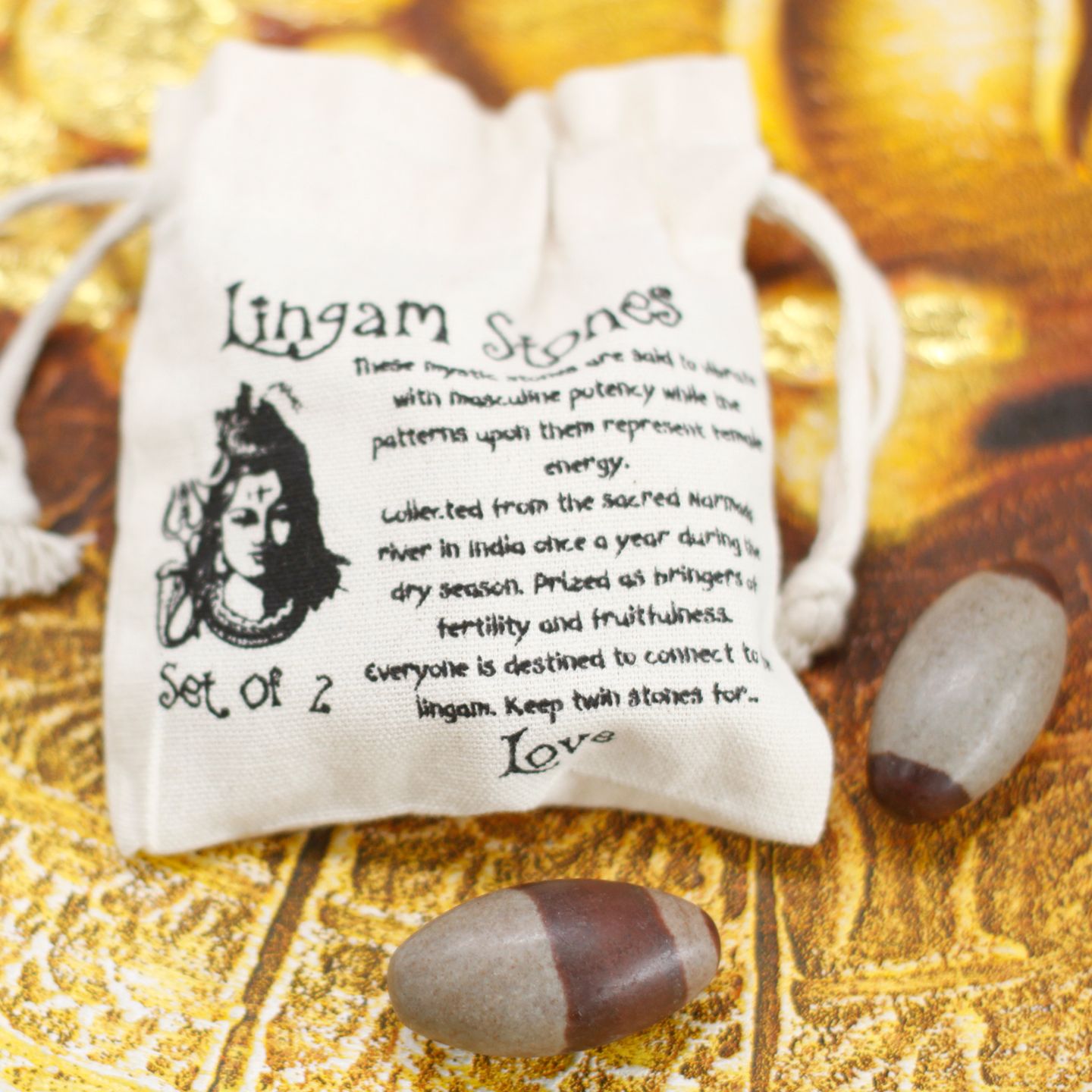 Kamienie Shiva Lingam