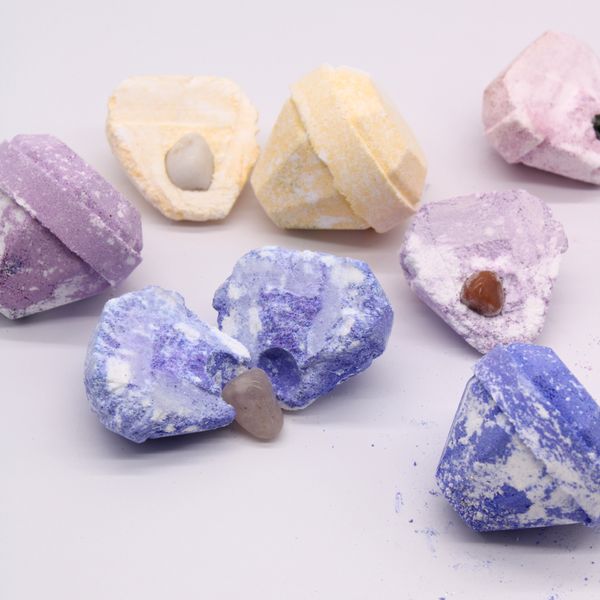 Diamenty do Kąpieli z Kamieniami Naturalnymi