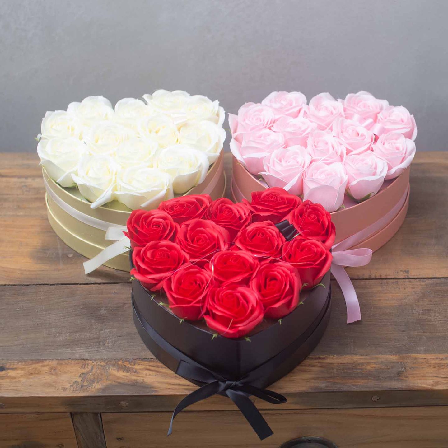 Róże Mydlane - Flower Boxy