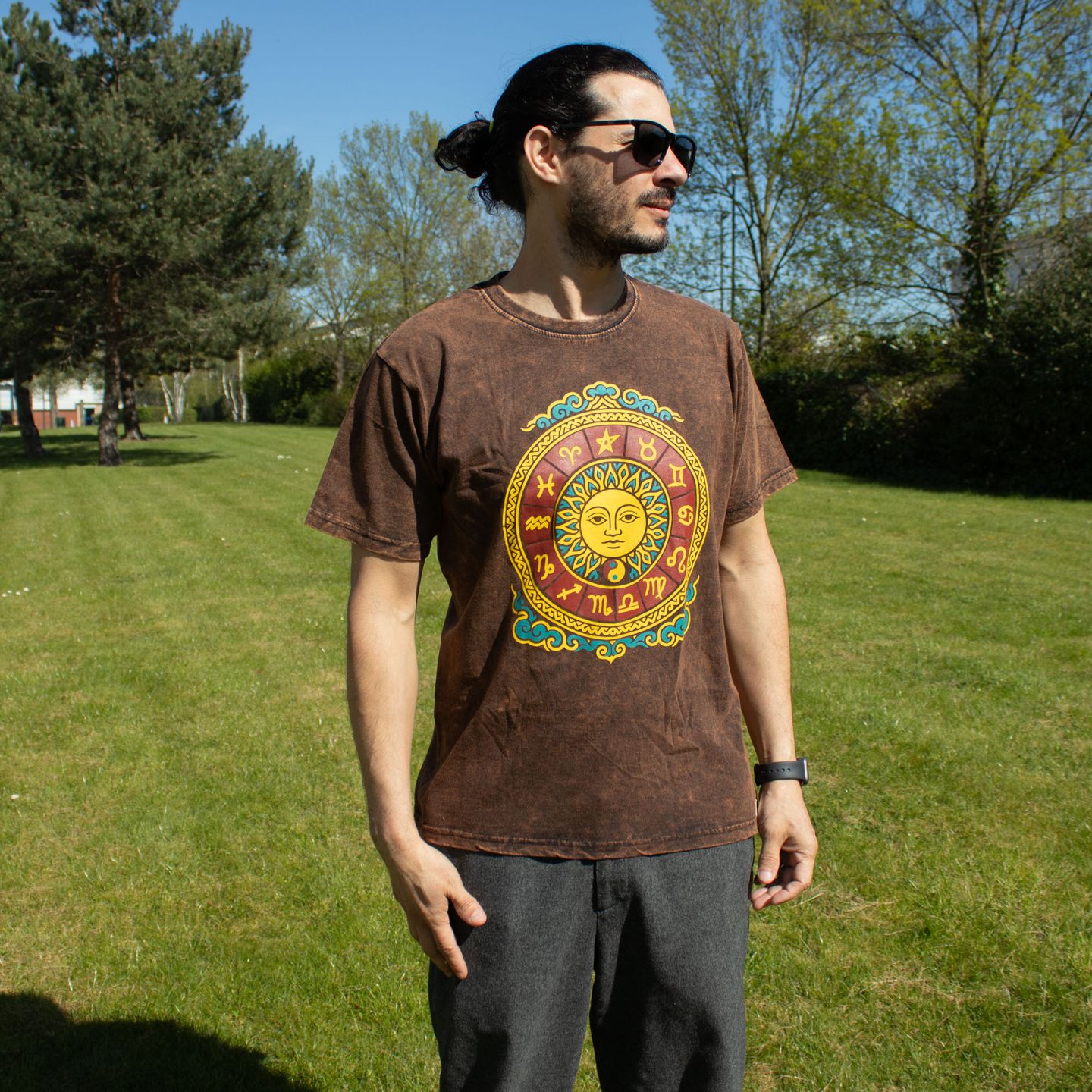 T-Shirty Nomad Sari z Efektem Sprania