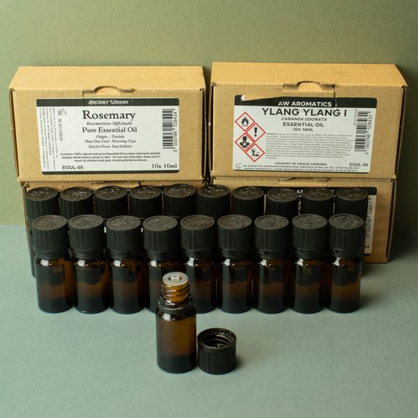 Olejki Eteryczne 10 ml - BEZ ETKIETY