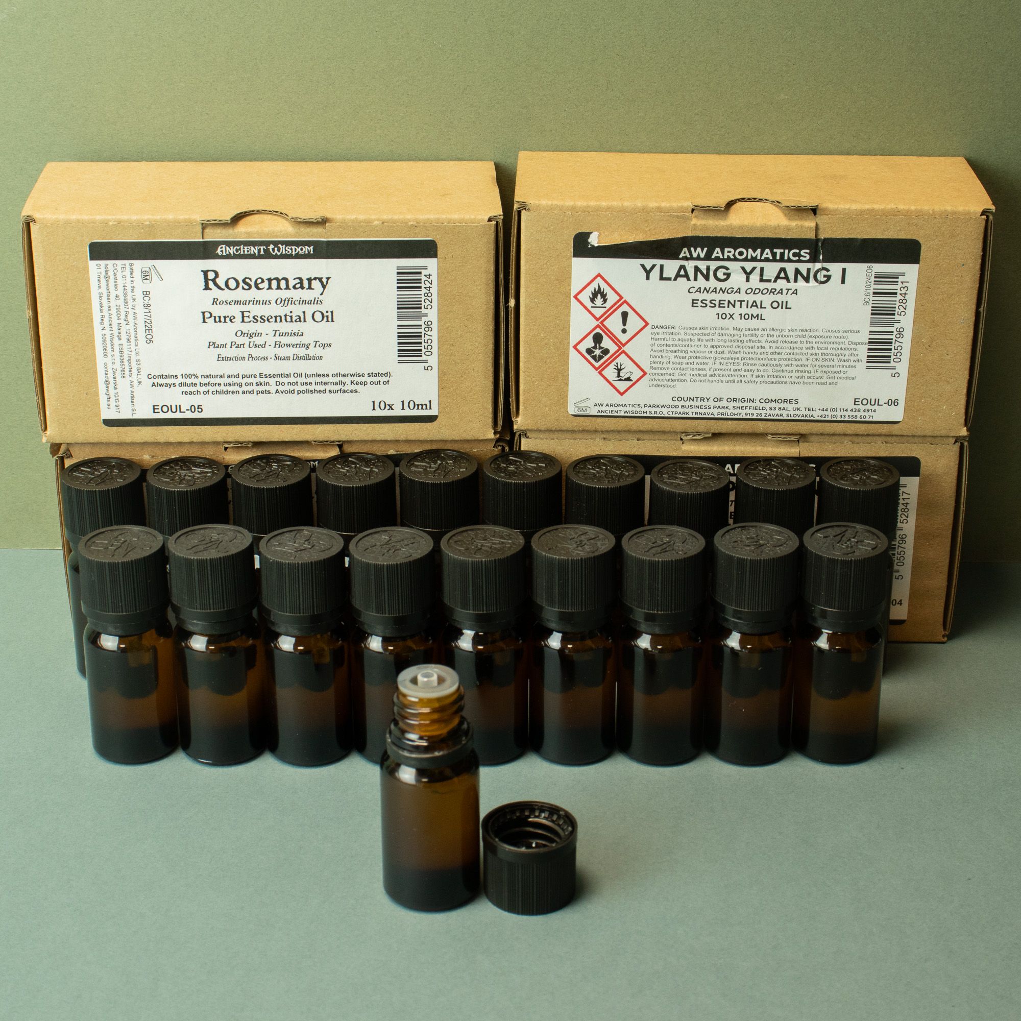Olejki Eteryczne 10 ml - BEZ ETKIETY