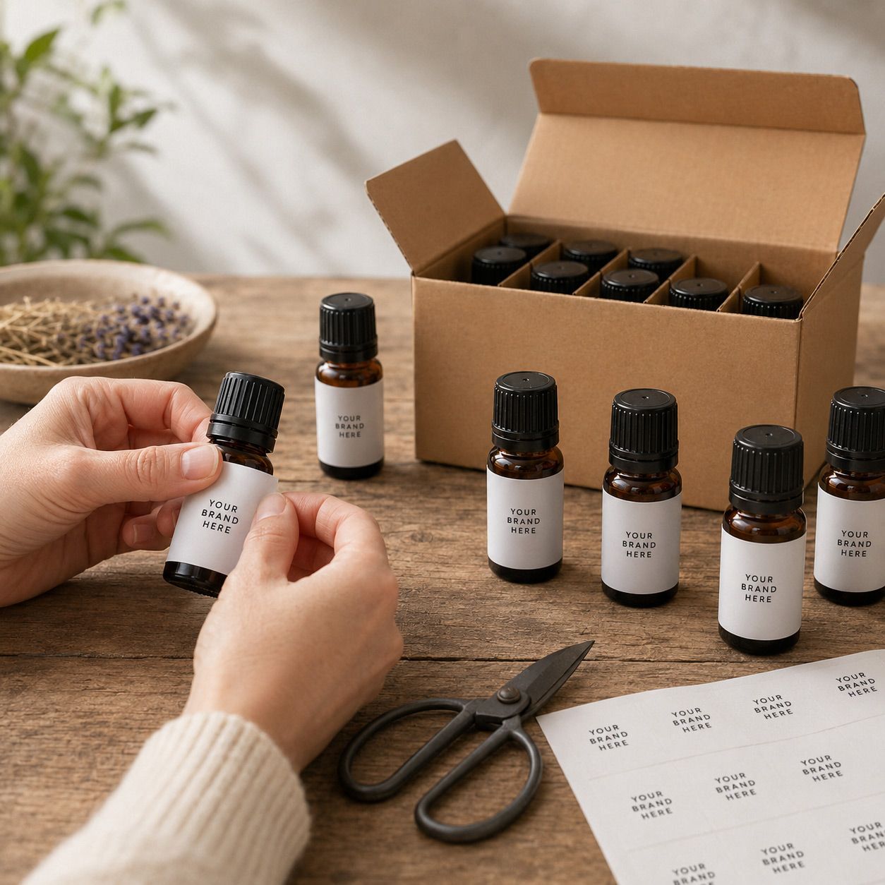 Organiczne Olejki Eteryczne 10 ml - BEZ ETYKIET