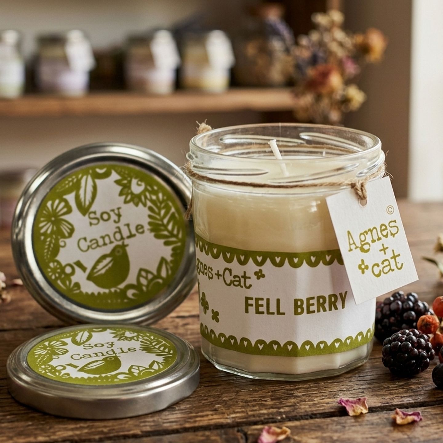 Świeczki Sojowe 220 g - Jam Jars