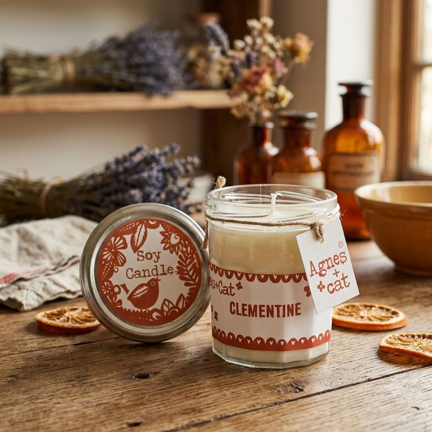 Świeczki Sojowe 220 g - Jam Jars