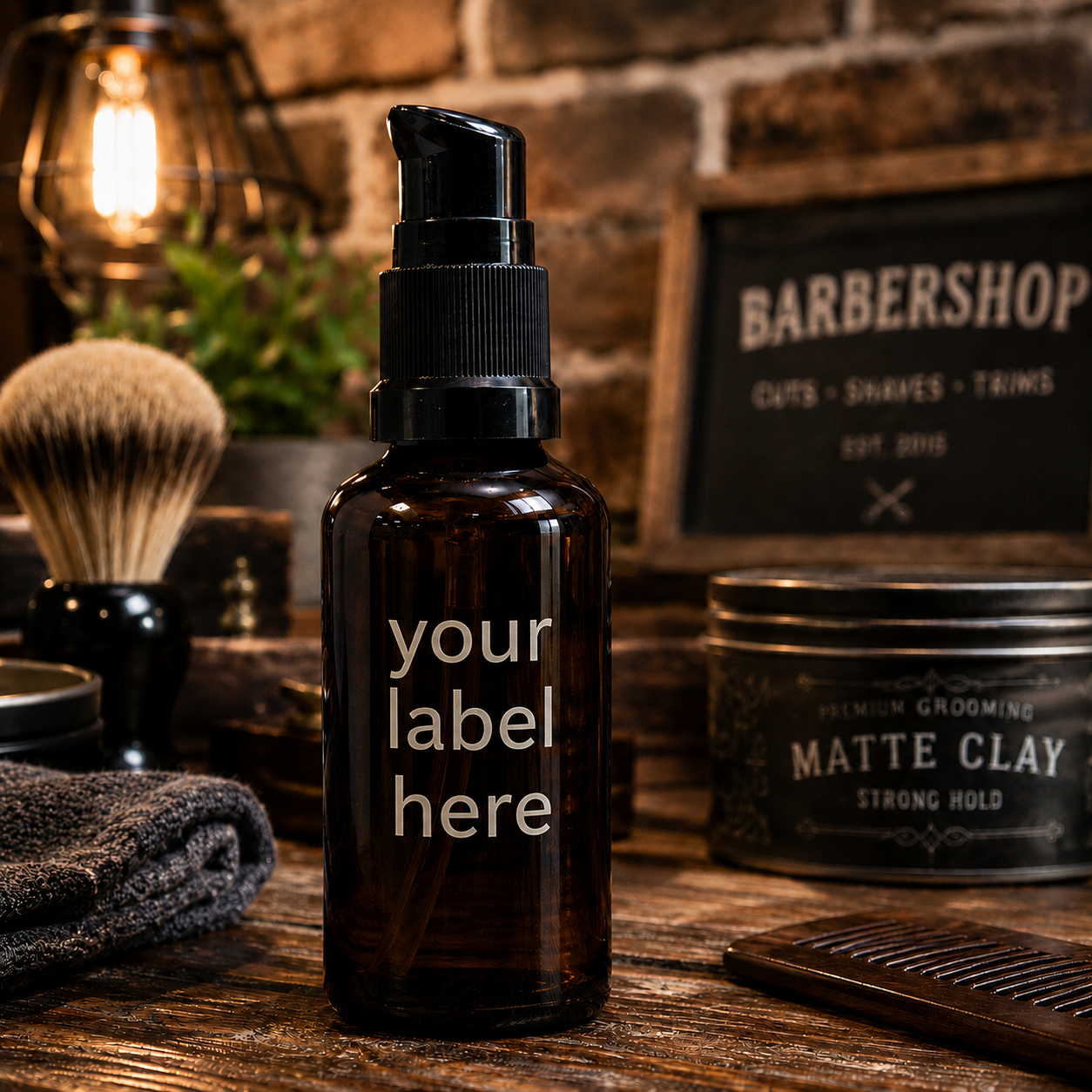 Naturalne Olejki do Brody 50 ml - BEZ ETYKIET
