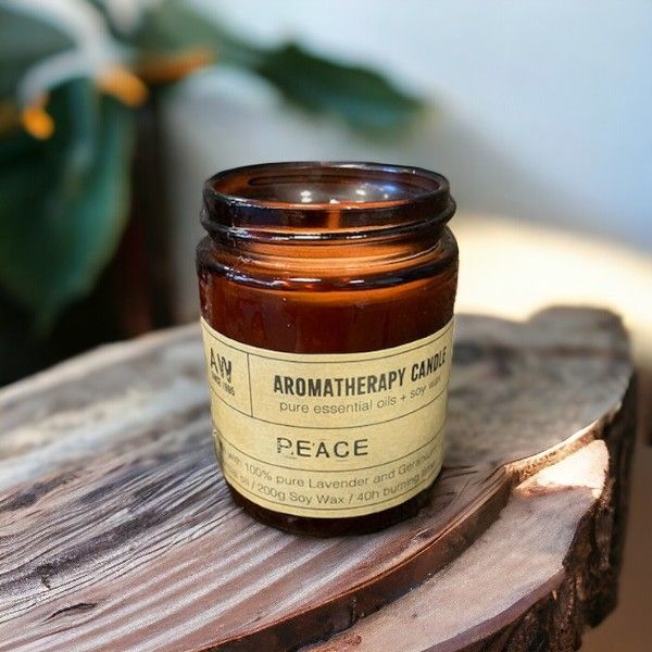 Aromaterapeutyczne Świeczki Sojowe 200 g