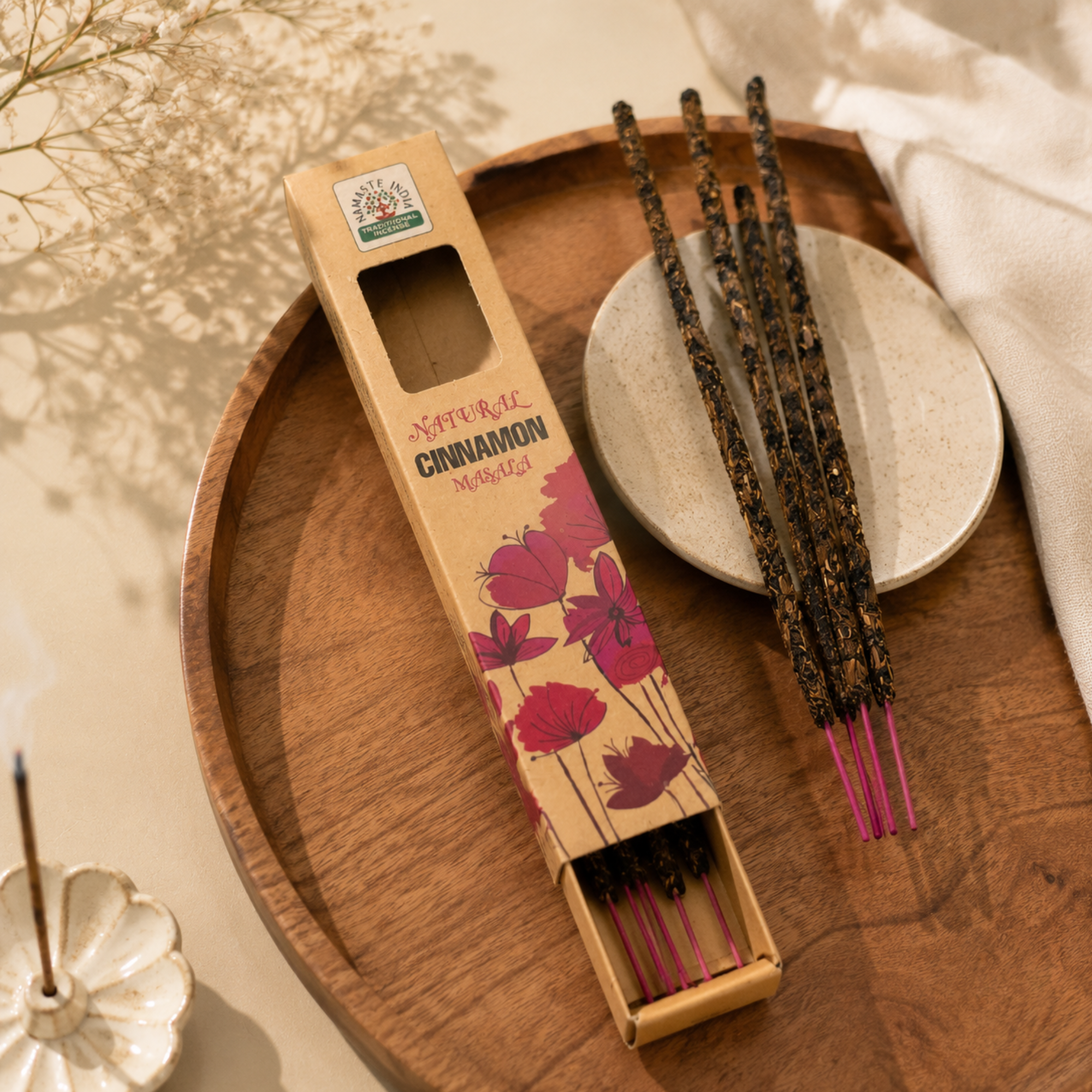 Naturalne Botaniczne Kadzidełka Masala
