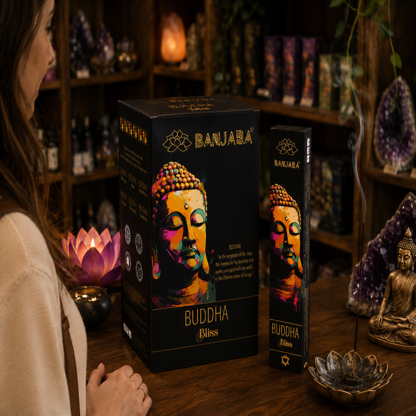 Kadzidełka Patyczkowe Banjara Budda