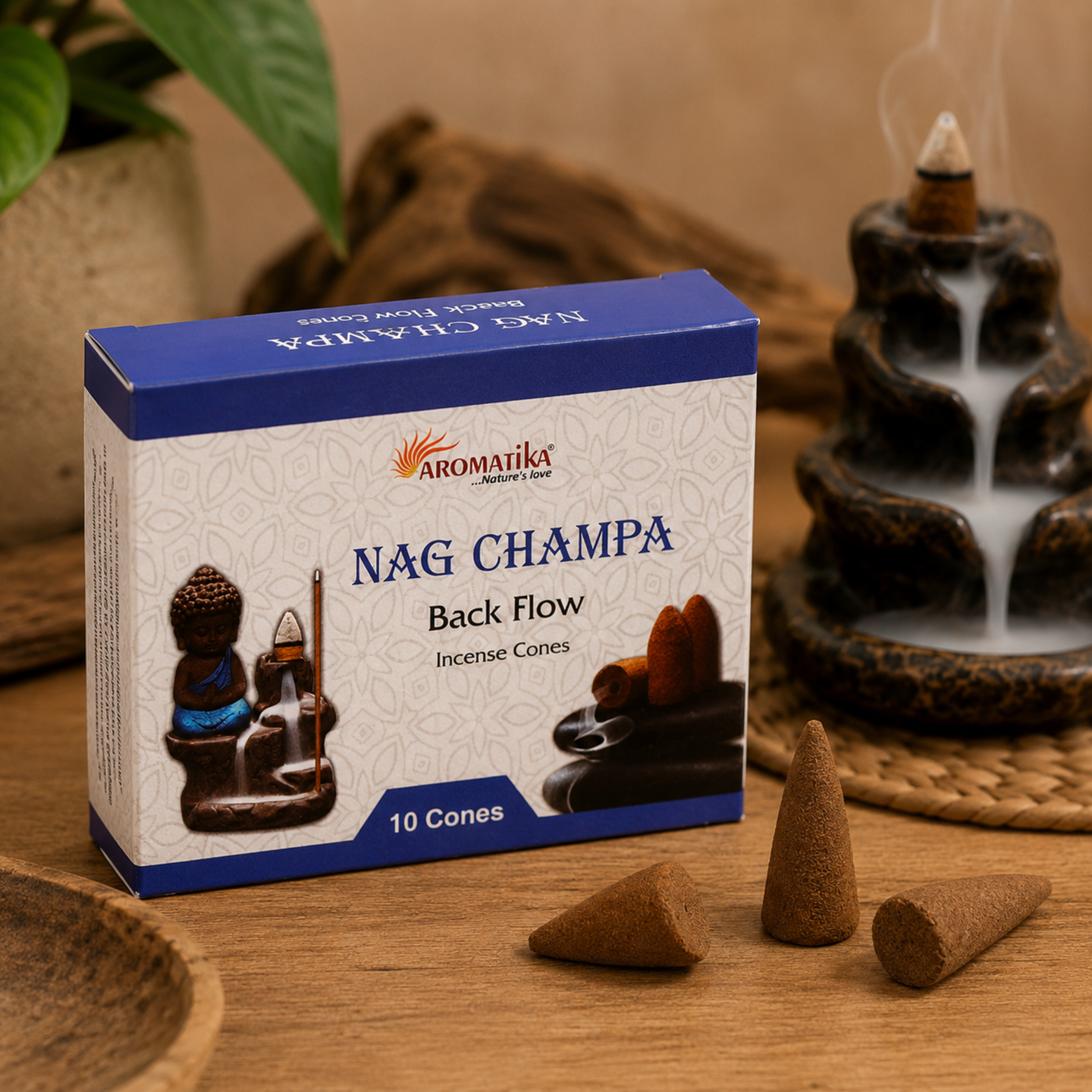 Kadzidełka Stożkowe Backflow Aromatika